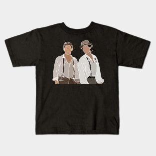 Damon and Stefan Salvatore Kids T-Shirt